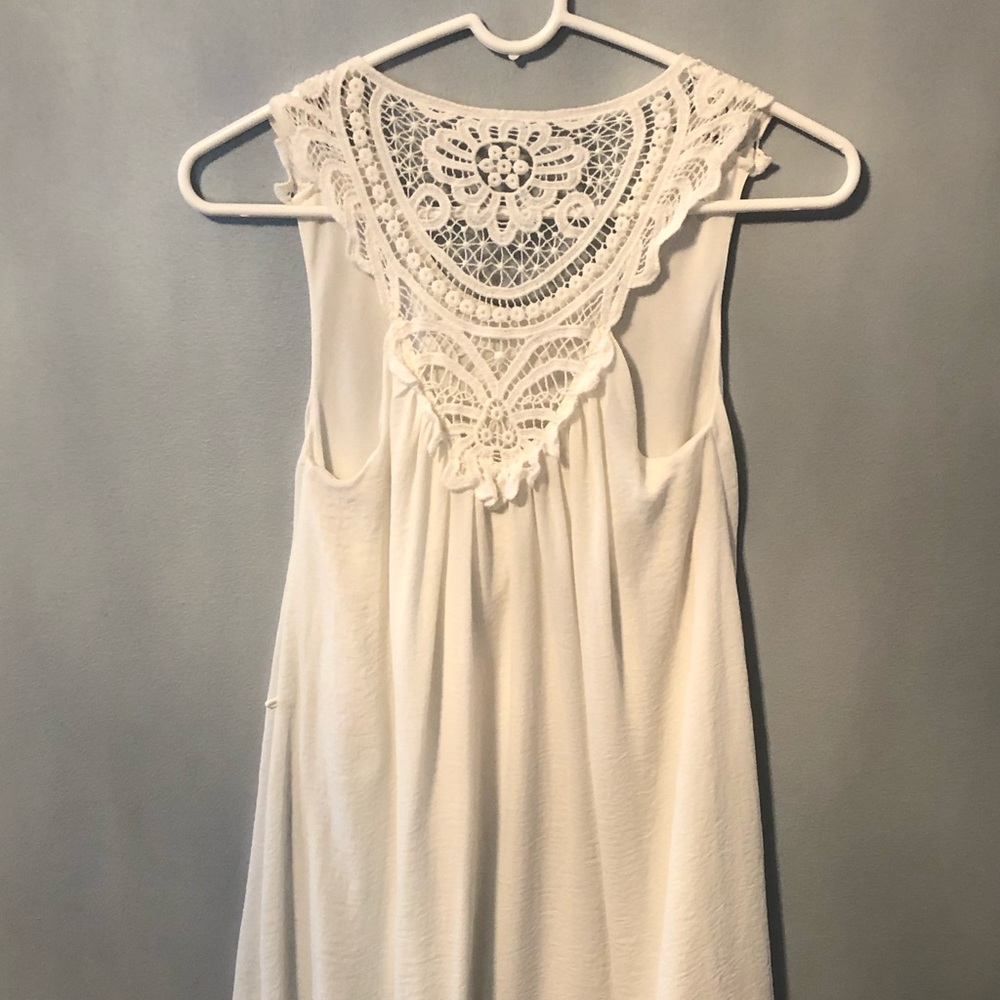 White casual dress from HM conscious